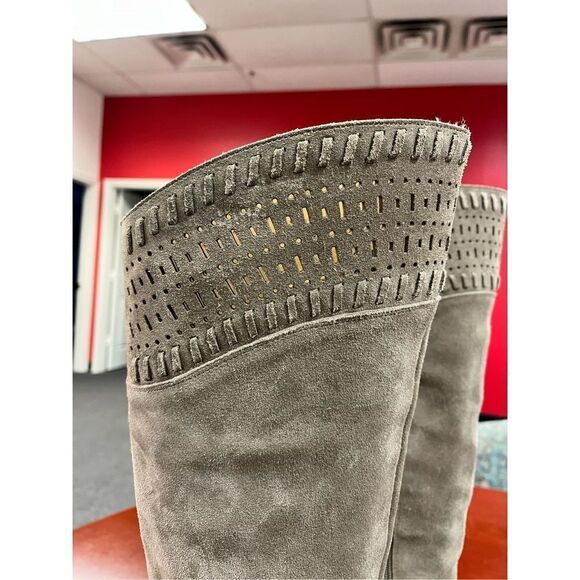 Lucky Brand Taupe Heeled Boots - Picture 3 of 11